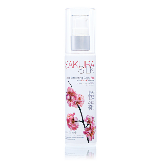 Sakura Silk Mild Exfoliating Gel for Feet